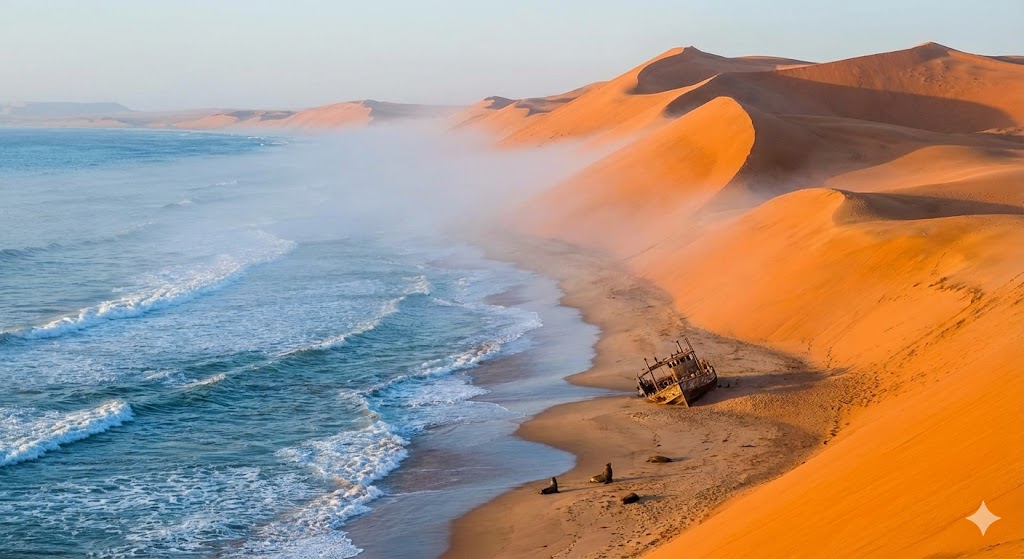 Fenomena Dua Dunia: Pertemuan Magis Gurun dan Samudra